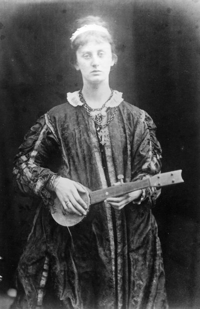 Lágrimas da profundidade de algum desespero divino, ilustração para "A Princesa", de Alfred, Lord Tennyson, 1875 (impressão de albume) de Julia Margaret Cameron